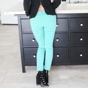 James Jeans teal pants